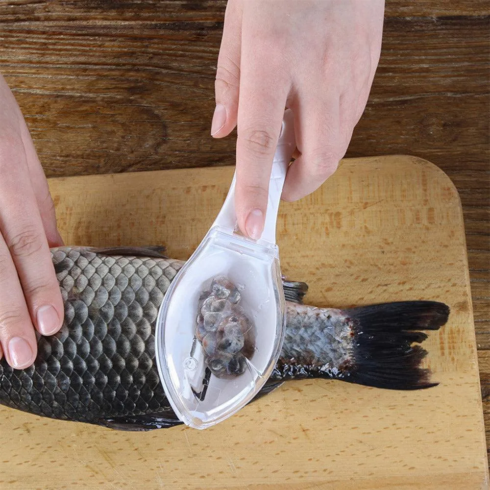 Plastic Fish Scaler - Green — photo 2