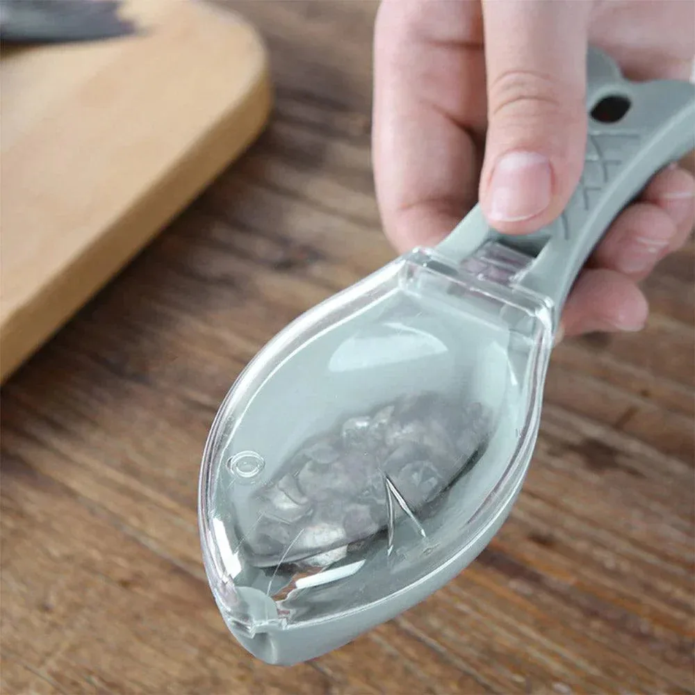 Plastic Fish Scaler - Green — photo 7