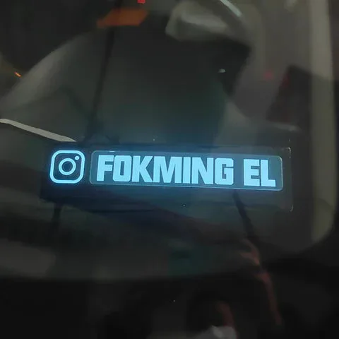 Car Led Panel Wanted Or Instagram Logo - Instagram Led Panel
