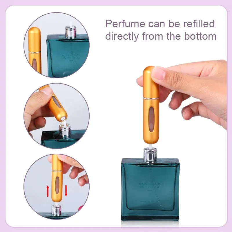 Mini Refillable Pocket Perfume - Pink — photo 2