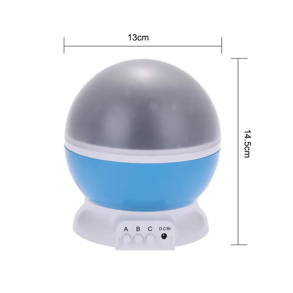Star Master Dream Rotating Projection Lamp - Purple — photo 6