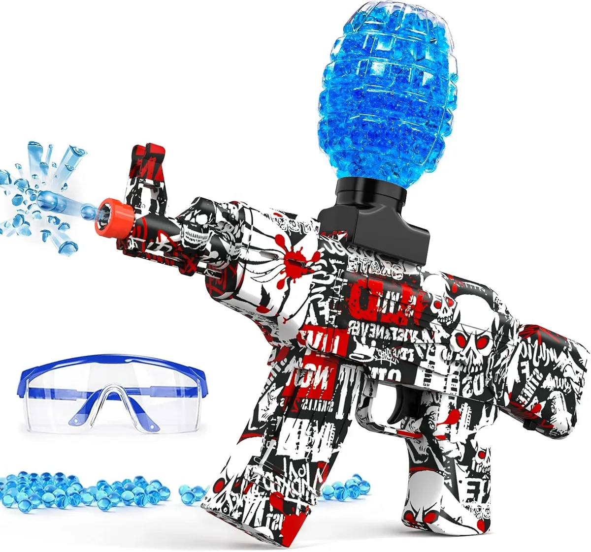 Electric Gel Blaster Toy Automatic Outdoor Toy - Blue — photo 2