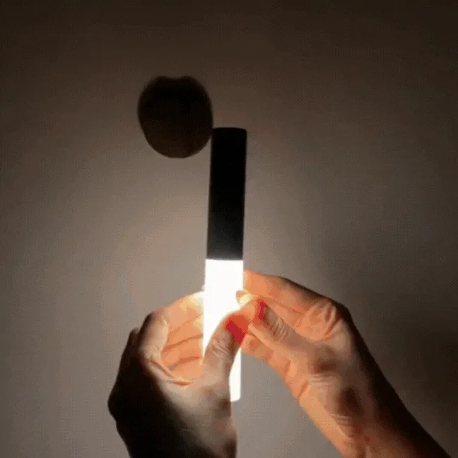 Rechargeable Led Light Motion Sensor Magnetic Wood Wall Light - 2 Pieces — photo 2