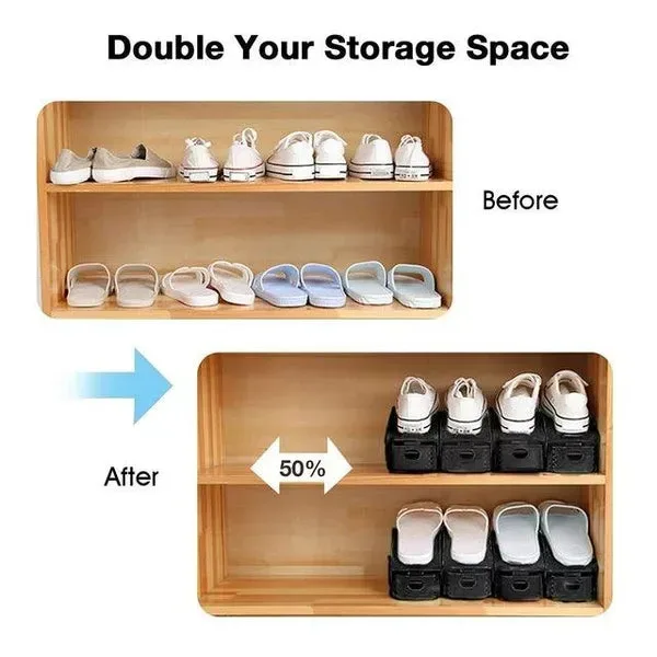 Shoe Organizer and Space Saver - 5 Pairs — photo 2