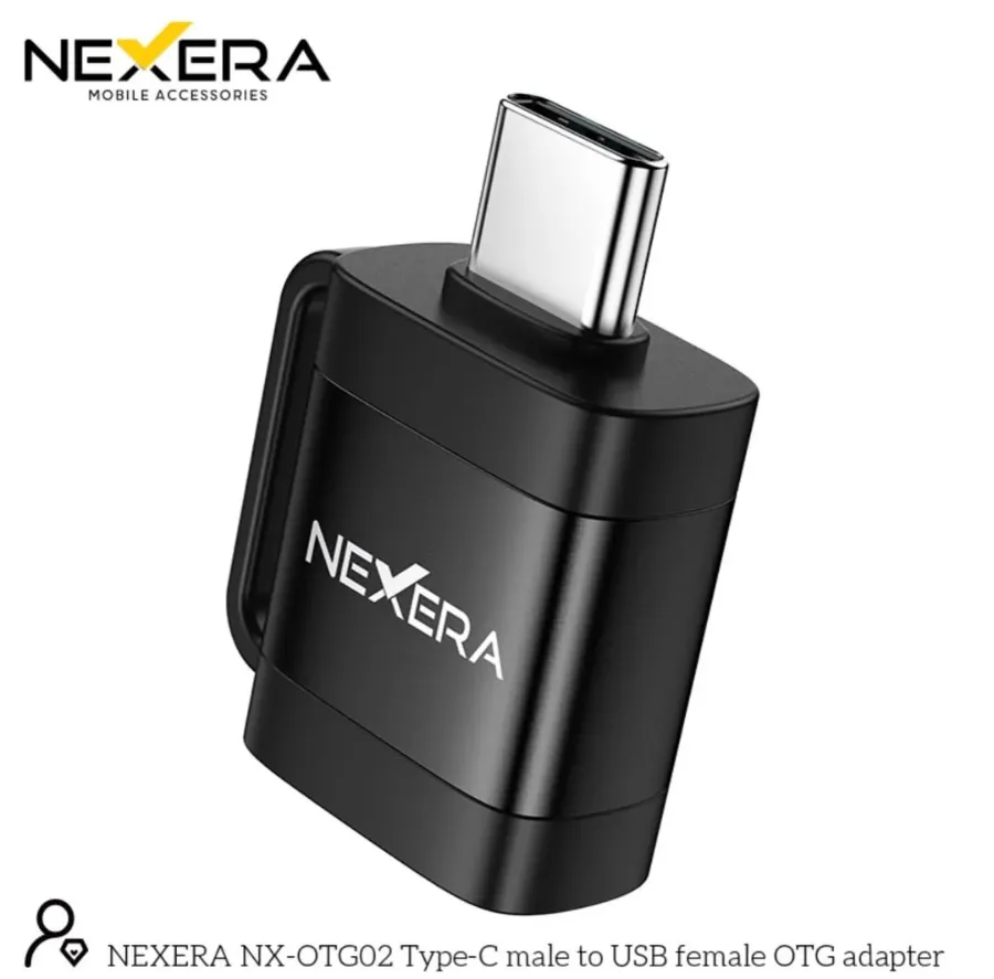 NEXERA Type-C to USB OTG Adapter - Type-C TO USB3.0 - NX-OTG02 — photo 2