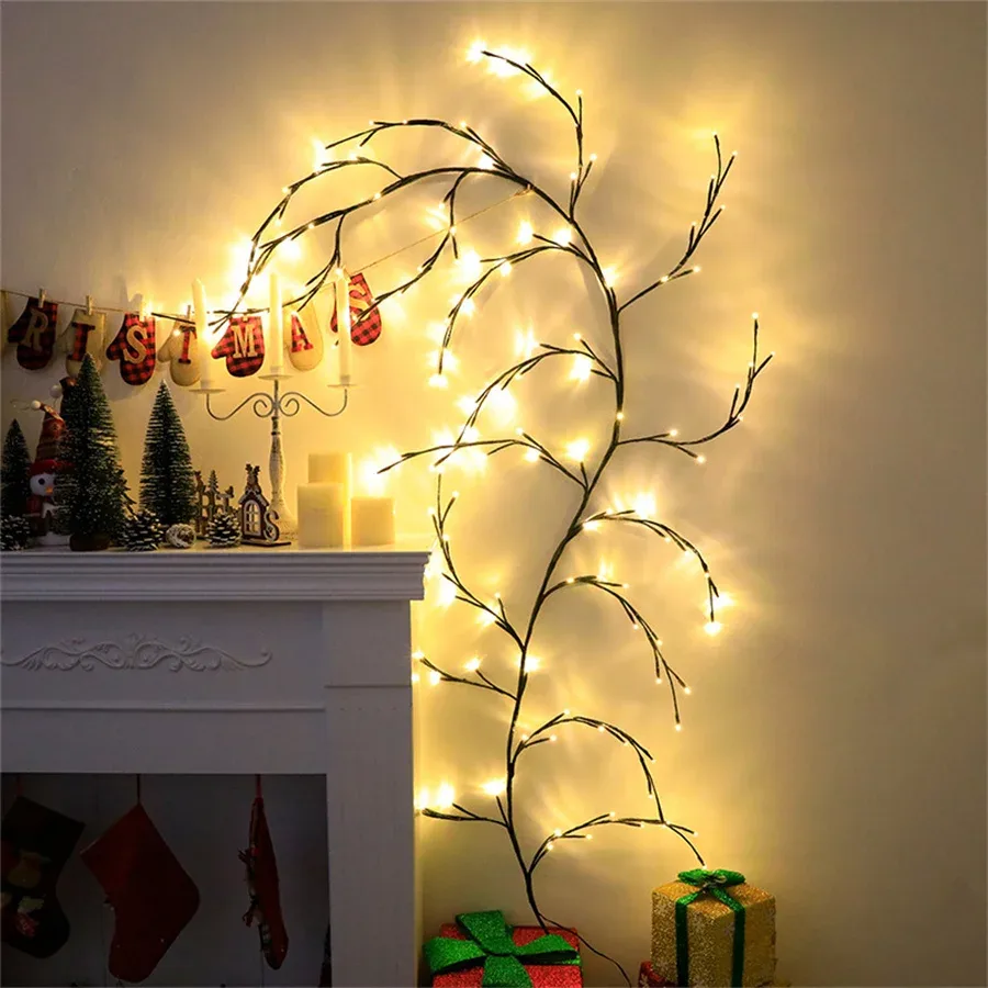 LED Tree Branch Lighted Indoor Home Decor Artificial Plants - Tree Led Warm Light — photo 4