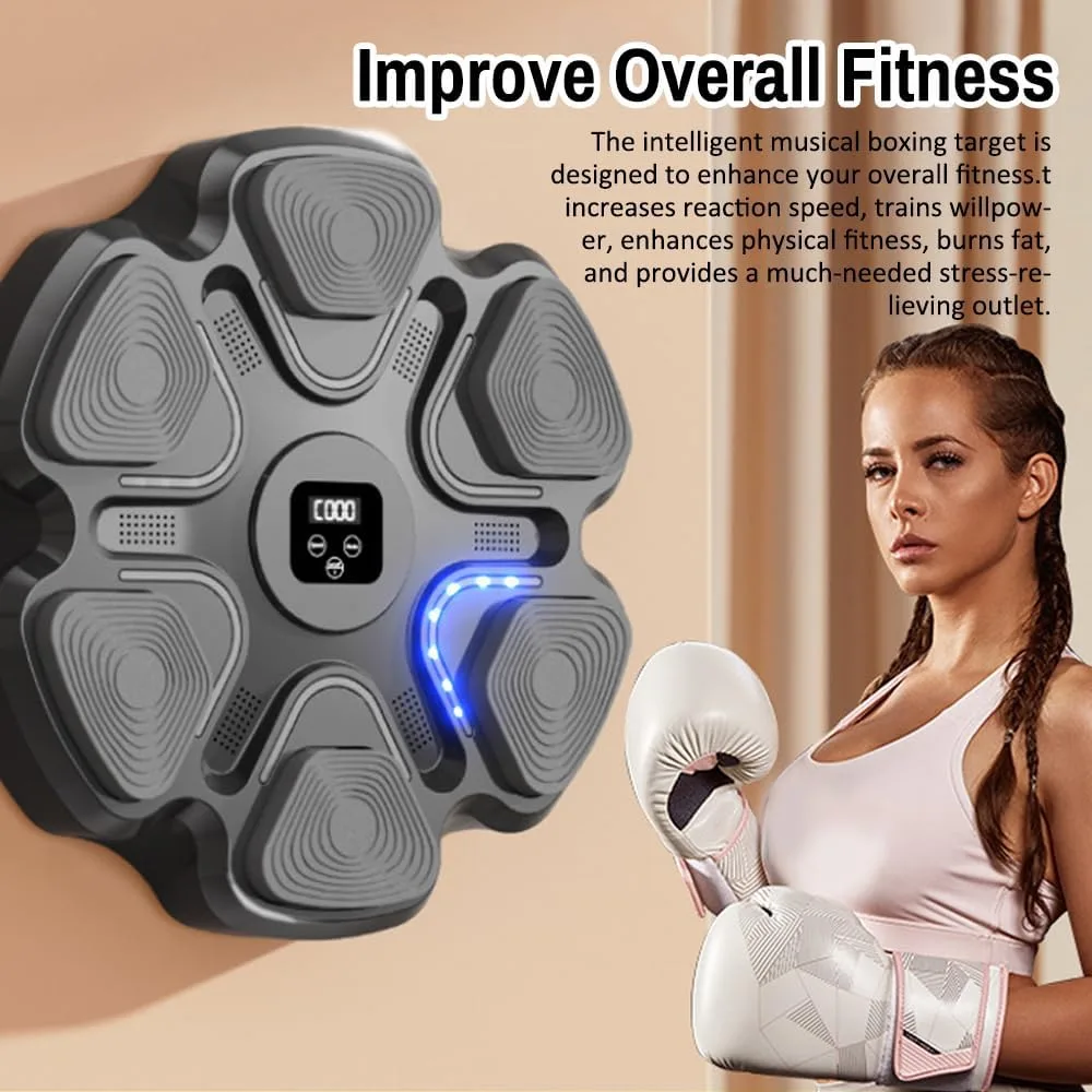 Smart Musical Boxing Machine BT Wall-Mounted Boxing Target - Without Boxing Gloves — photo 2