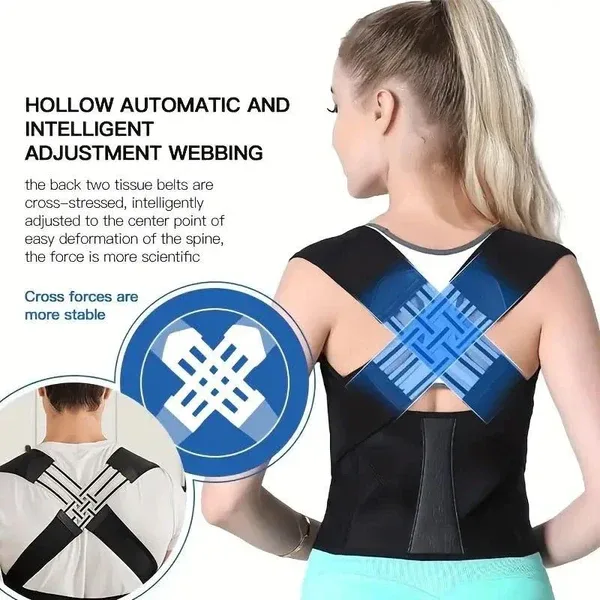 Adjustable Back Posture Corrector - S β photo 6
