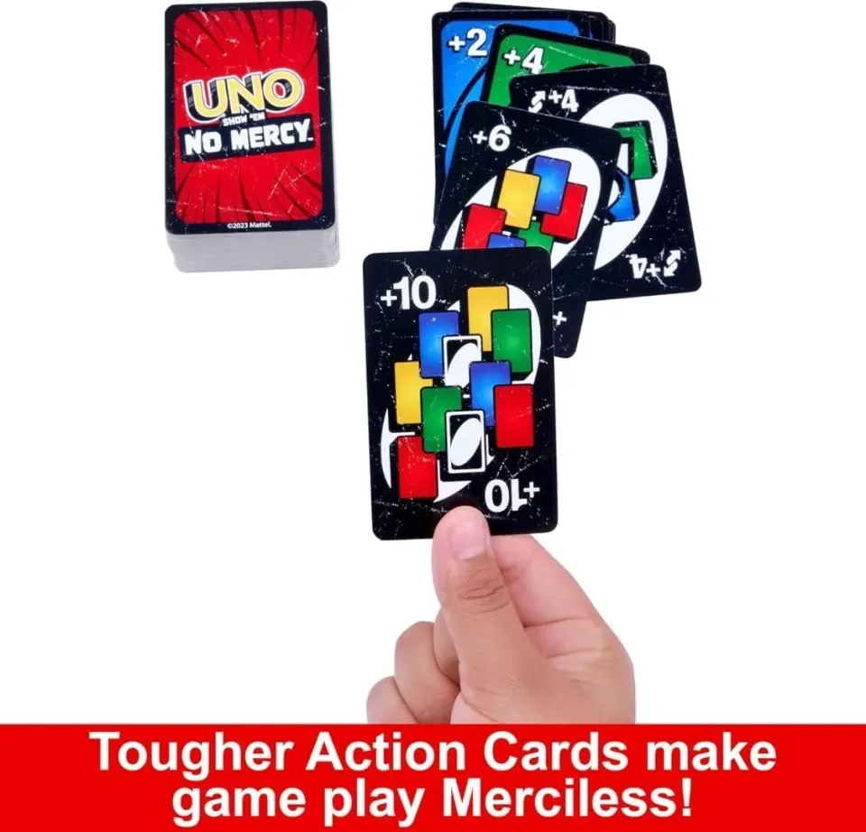 Uno cards with no mercy edition - Cardgames - Normal uno