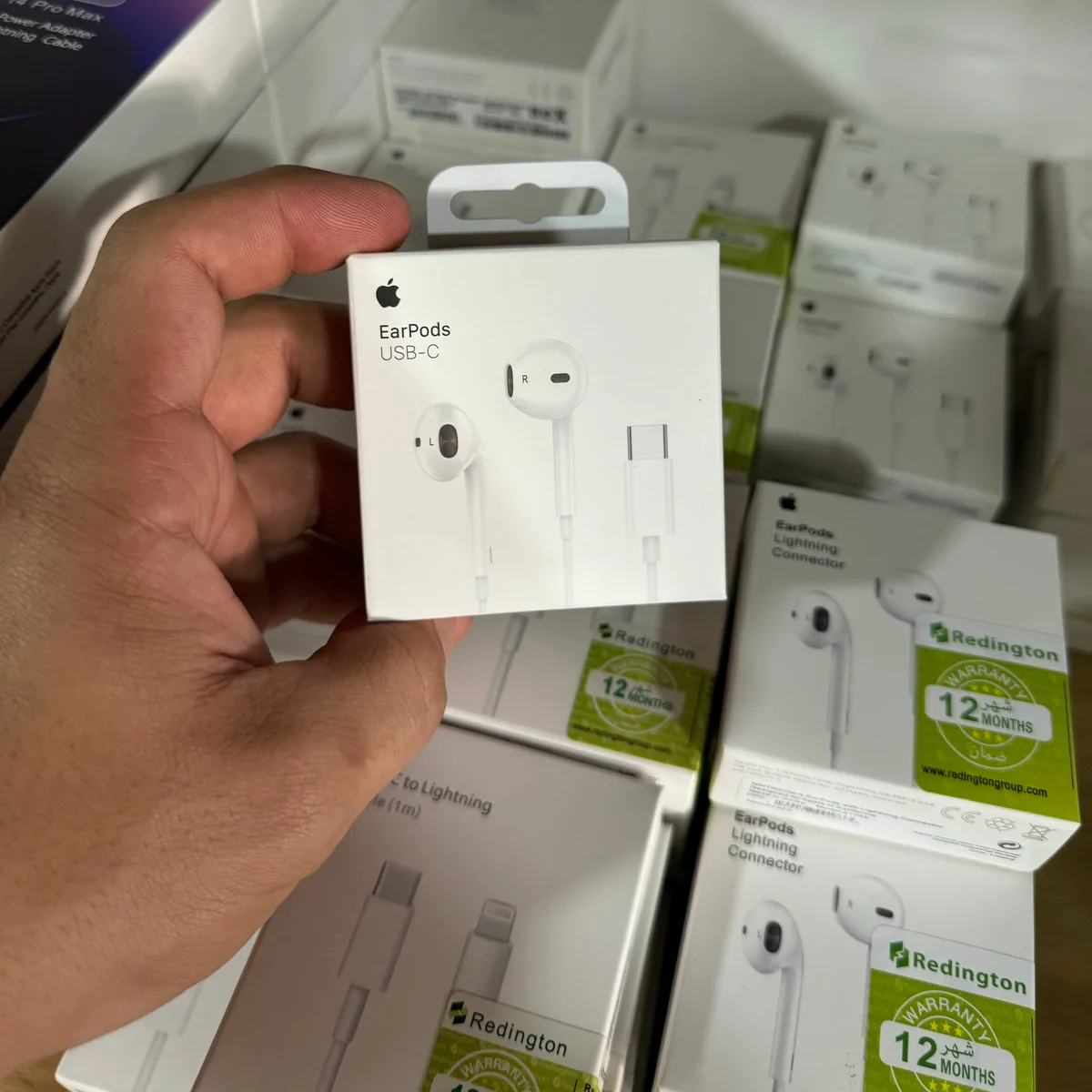 Earpods Lightning Connector Iphone Earphone Iphone Usb-C - Lightning Connector — photo 2