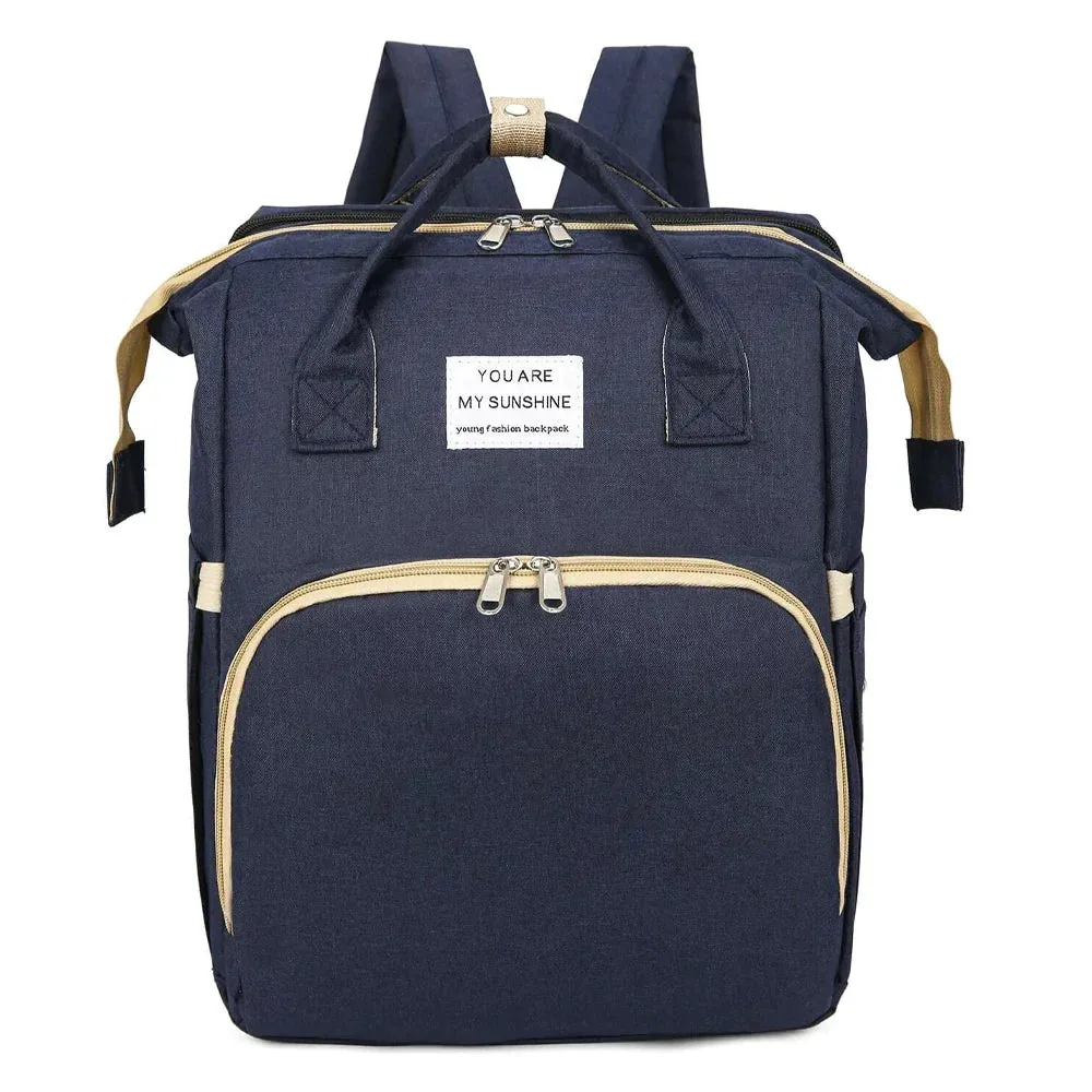 Multi-Functional Diaper Bag Backpack Travel Baby Nursing Bag Large Capacity Mommy Bag - Bordeaux β photo 3
