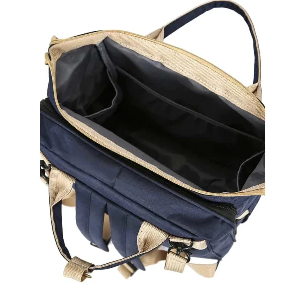 Multi-Functional Diaper Bag Backpack Travel Baby Nursing Bag Large Capacity Mommy Bag - Bordeaux — photo 7