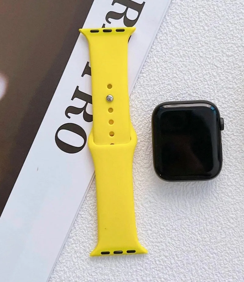 Watch Silicone Band Strap - 10 — photo 2
