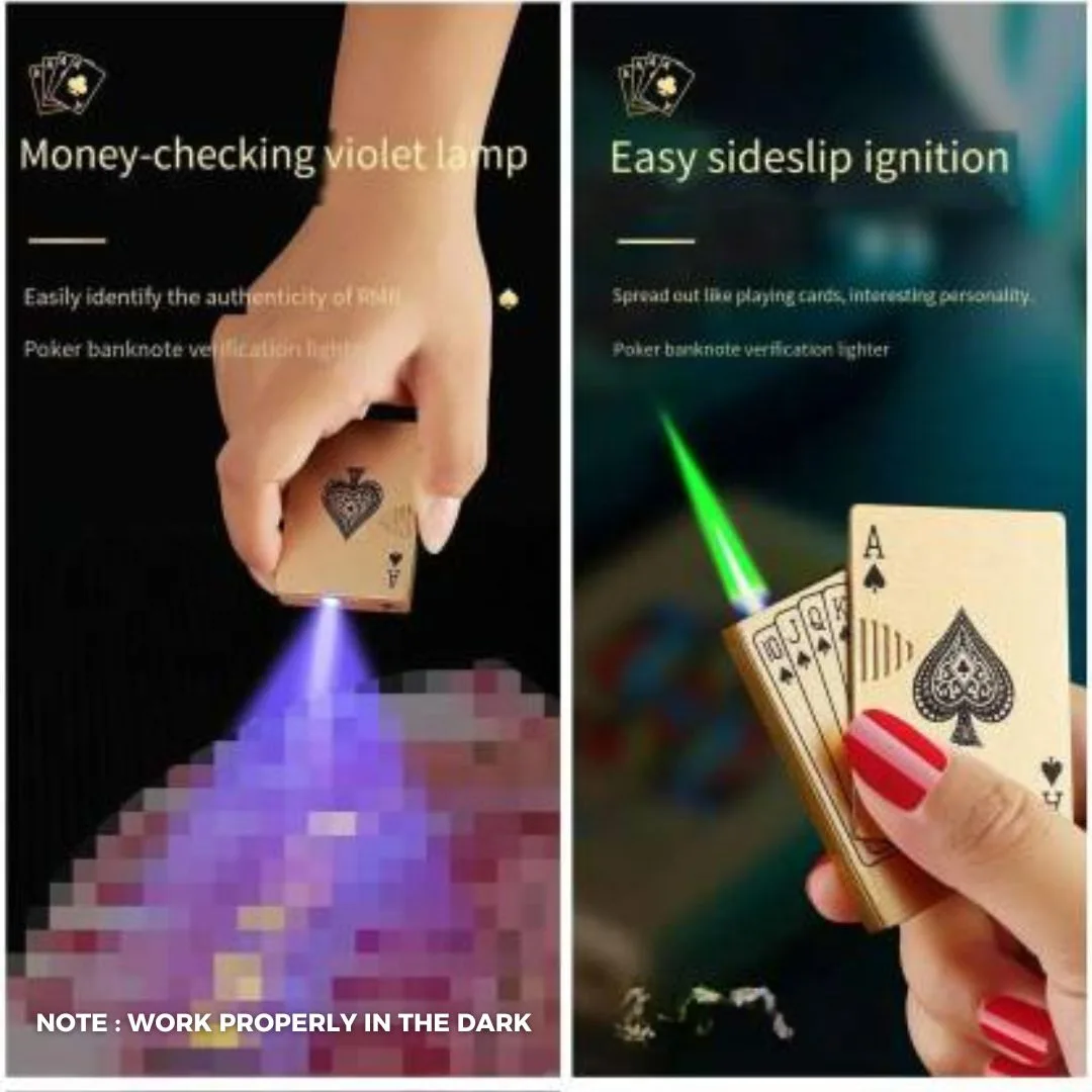 Ace cards lighter - Black ace card β photo 5