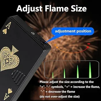 Ace cards lighter - Black ace card — photo 7