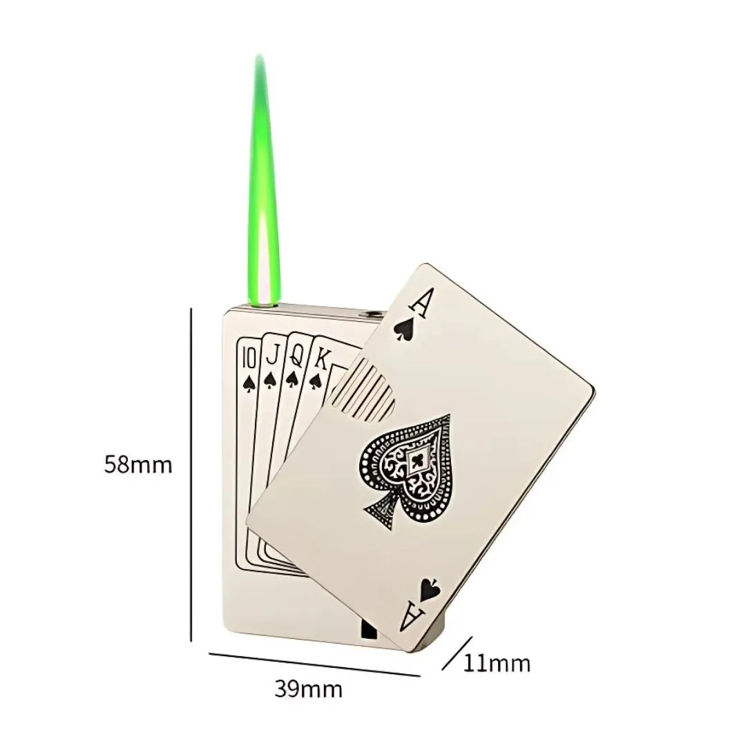 Ace cards lighter - Black ace card — photo 10