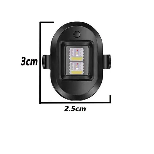Car Strobe Lights USB Charging Emergency Lights - 2 Pieces β photo 10