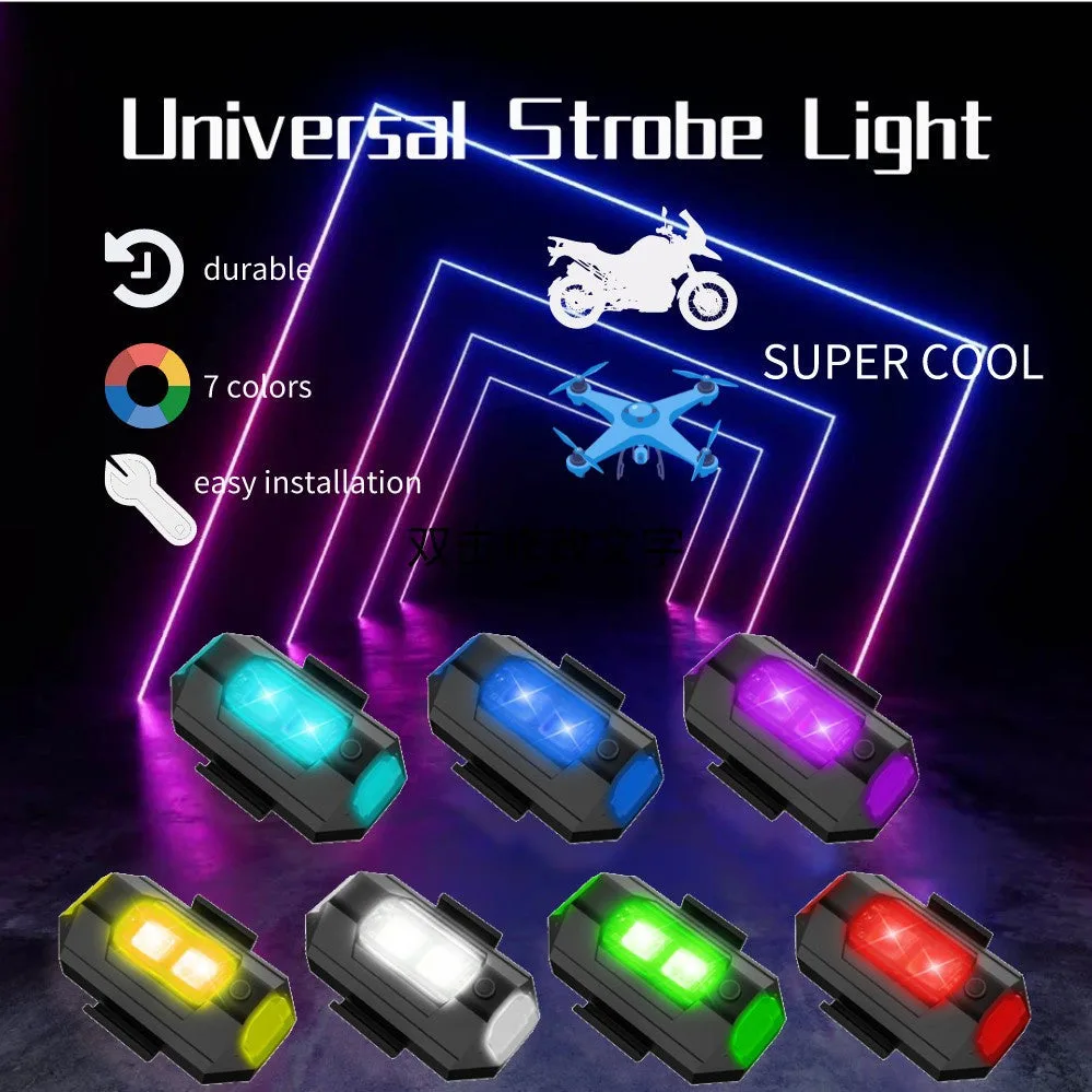 Car Strobe Lights USB Charging Emergency Lights - 4 Pieces — photo 2