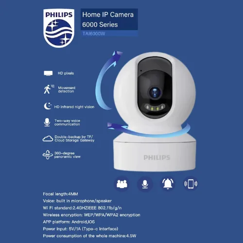 Philips 1080p Wi-Fi Home Security Camera - Comprehesive smart camera — photo 10