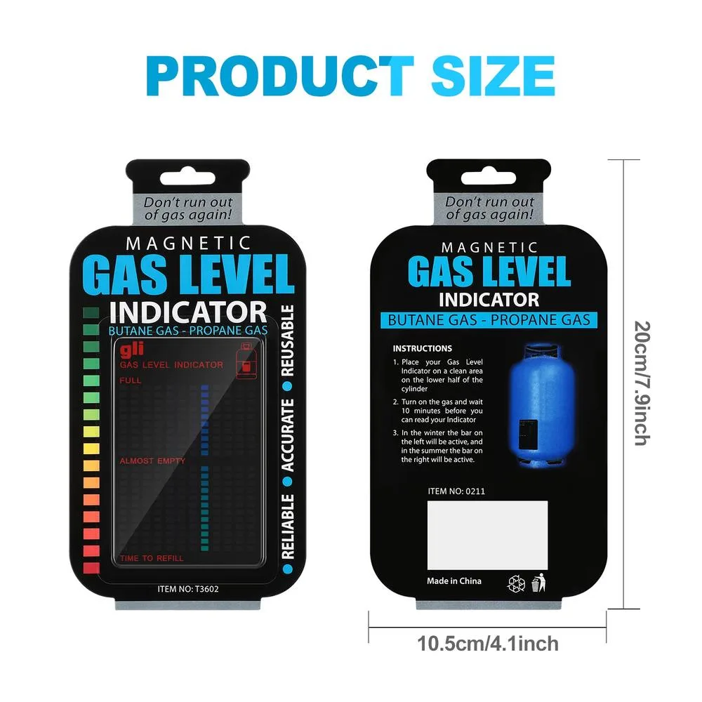 Magnetic Gas Level Indicator Reusable Propane Fuel Level Indicators - 2 Pieces ( Save 25% ) β photo 6