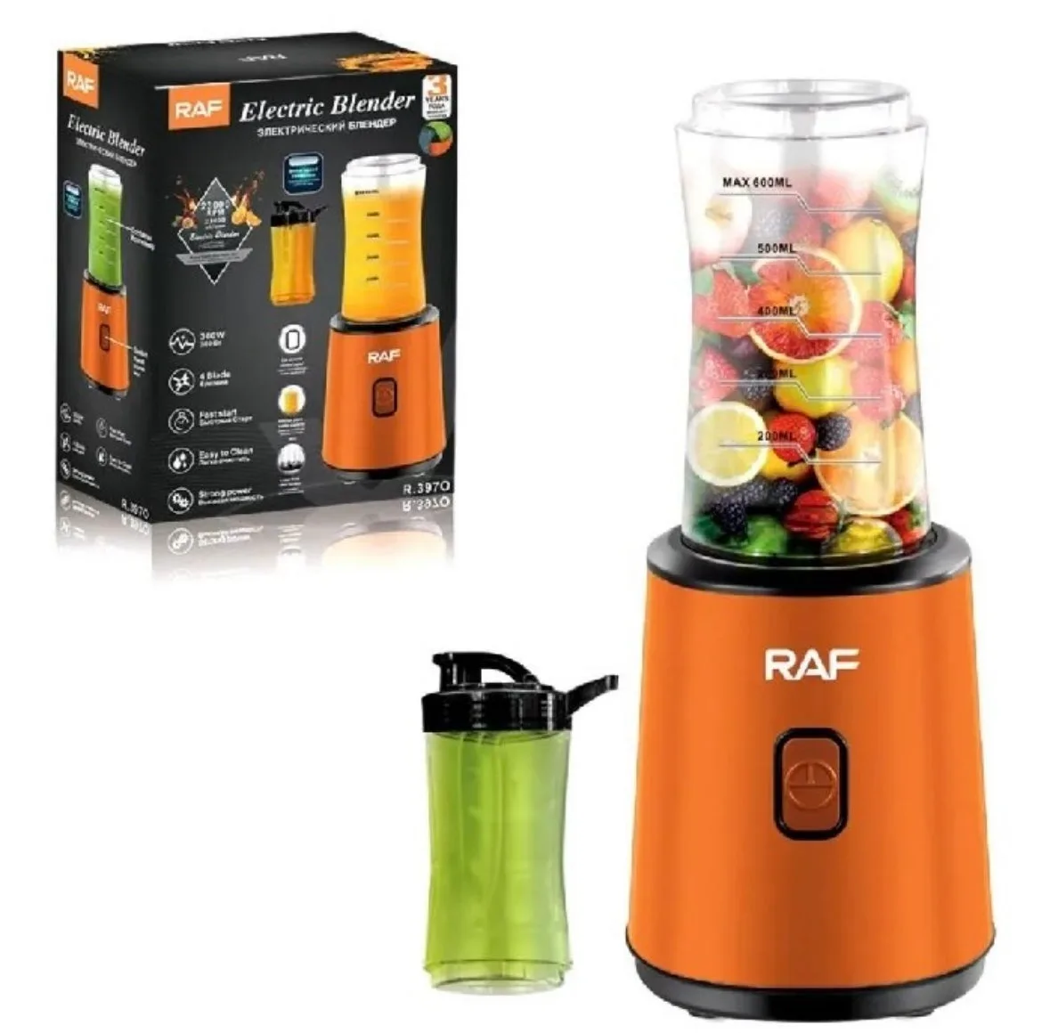 Raf Electric Blender With Shaker - White — photo 5