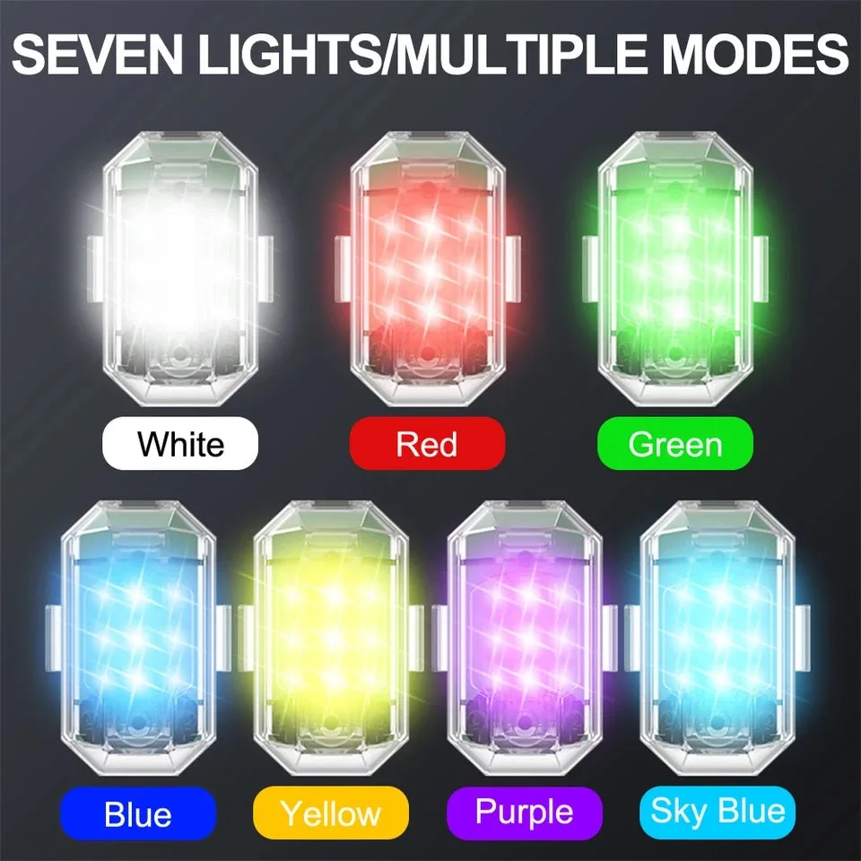 Waterproof Car Led Strobe Light With Remote Control - 4 Led — photo 3