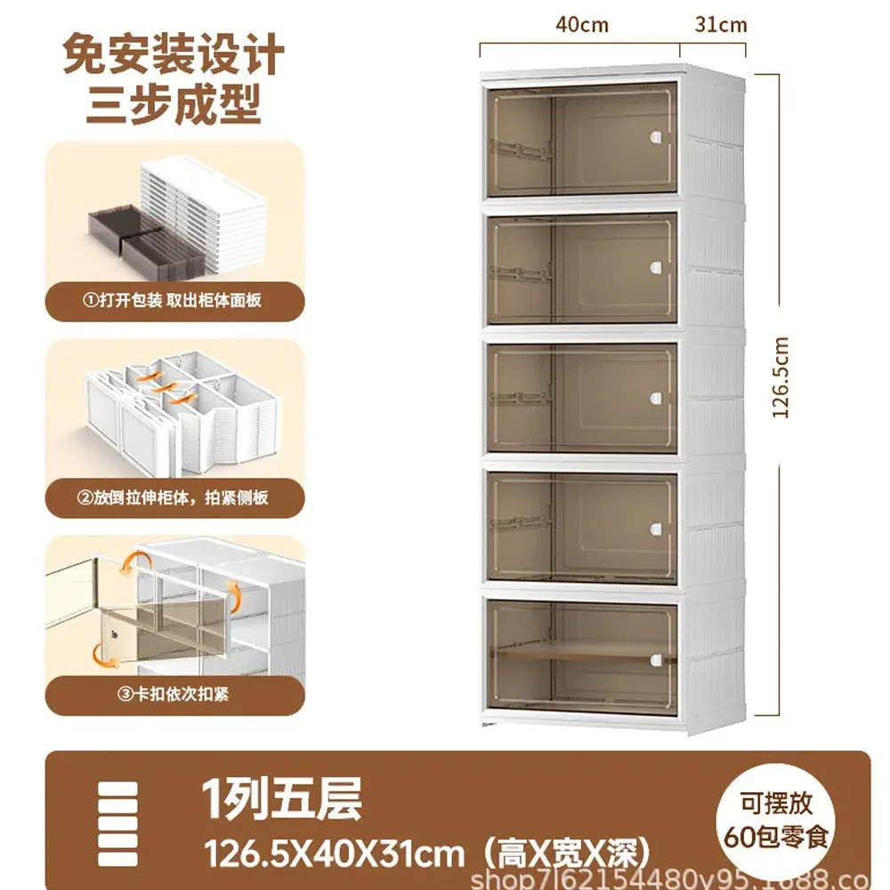 6 Layers Modern Simplicity Transparent Shoe Box Drawer - 6 layer AS-433 — photo 3