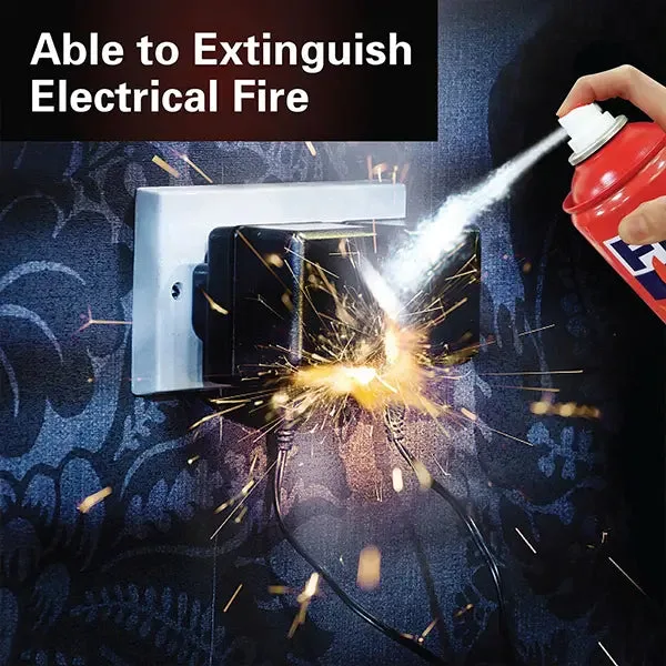 Fire Extinguisher Spray with Stand for Car and Home Use | Fire Stop Aluminium Spray - 1 L β photo 3