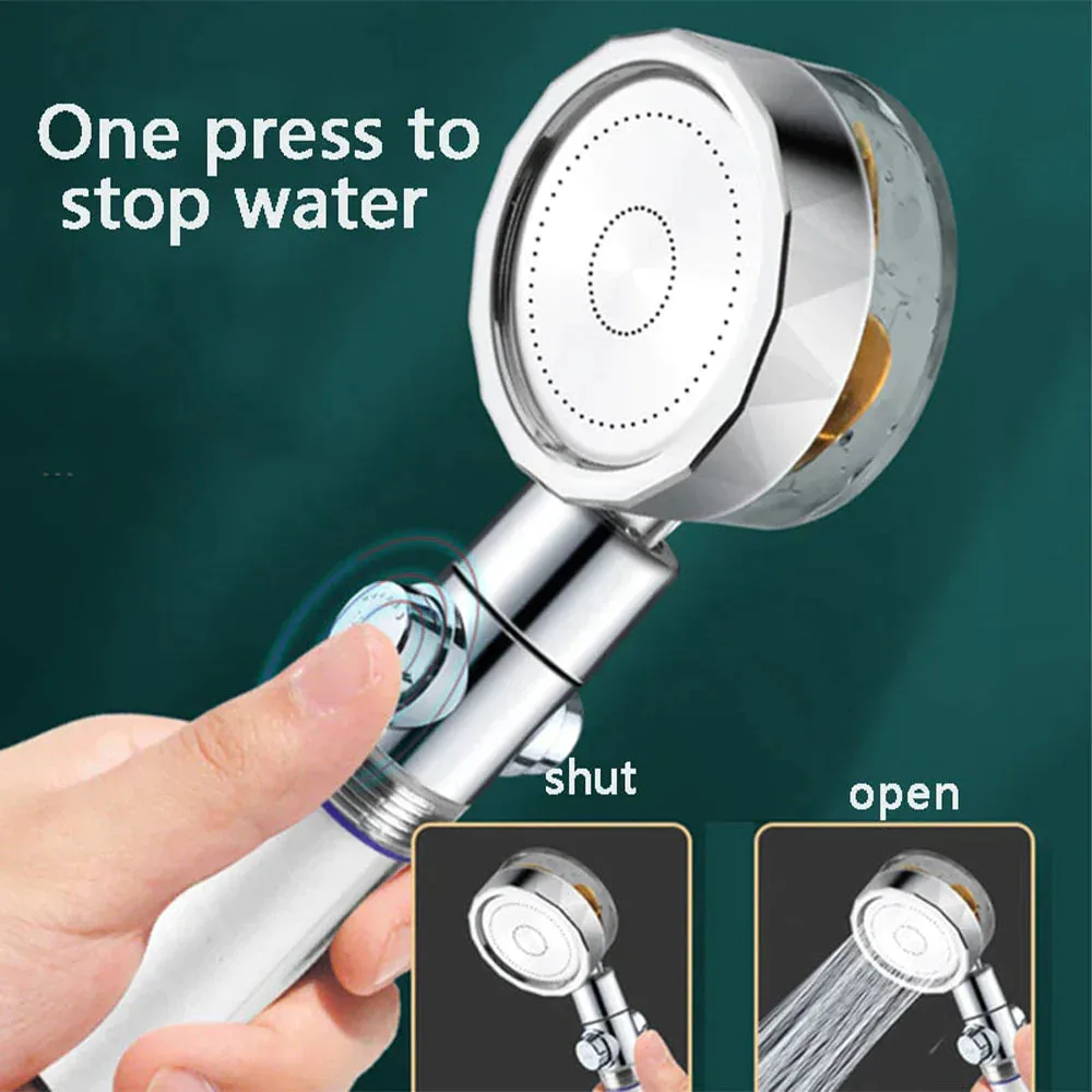 Shower Head High Pressure With Filter - 2 Pieces ( Save 30% ) β photo 3