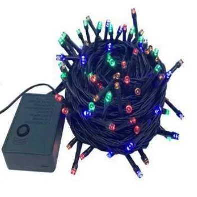 CHRISTMAS TREE LED DECORATIVE LIGHTS 100-200-400-500 Led - Colorful Color 400 Led 24 Meter — photo 3