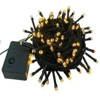 CHRISTMAS TREE LED DECORATIVE LIGHTS 100-200-400-500 Led - Red Color 400 Led 24 Meter β photo 6