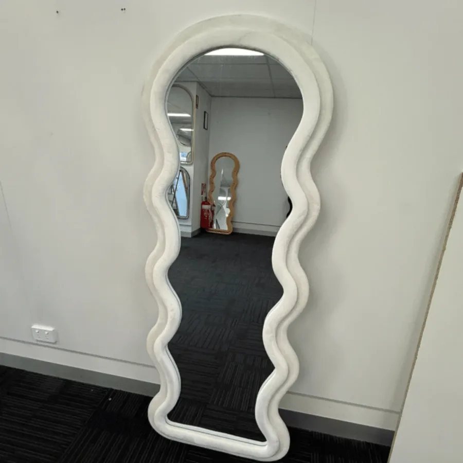 Mirror Standing Hanging Leaning Wall Bedroom - K-190-Gold β photo 7