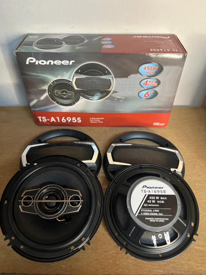 Pioneer 2 Way Car Buffle Speaker Buffle - 2 Way Speaker 1600W (16cmx24cm) — photo 2