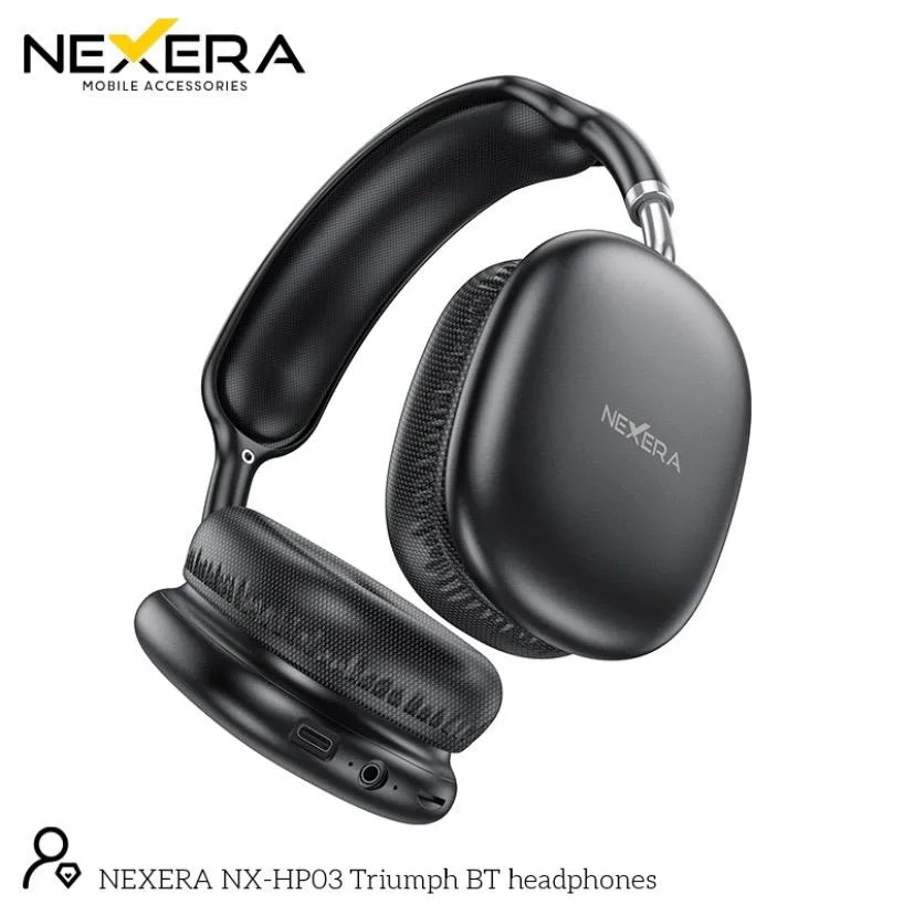 Nexera Wireless Headphone - Top-notch Quality NX-HP03 - White β photo 3