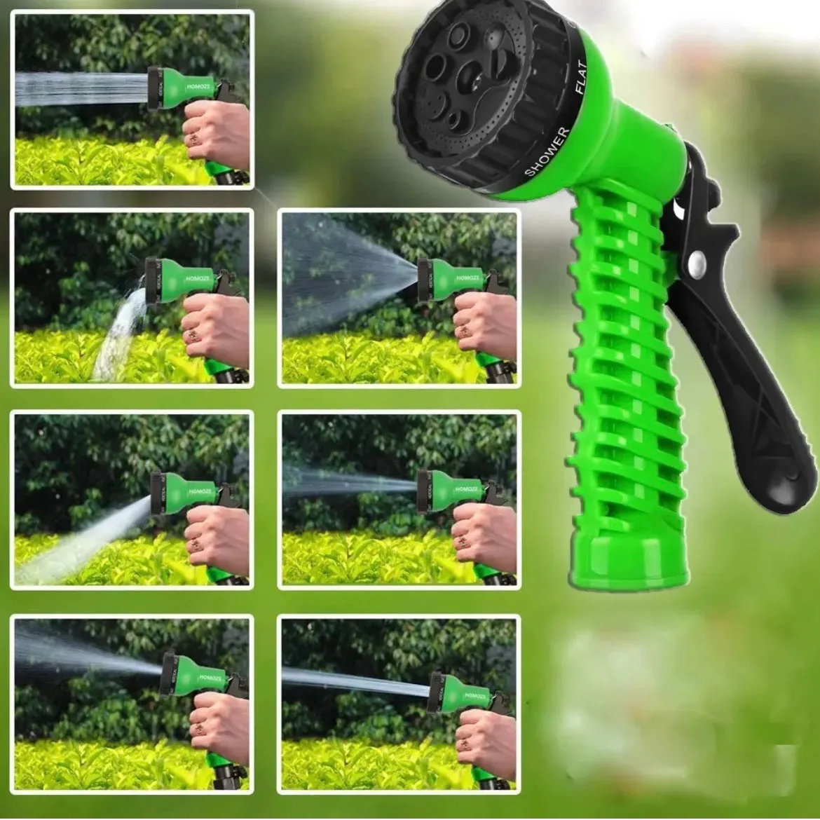 Expandable Garden Magic Hose Water Spray Pressure - 30 Meter Blue — photo 3