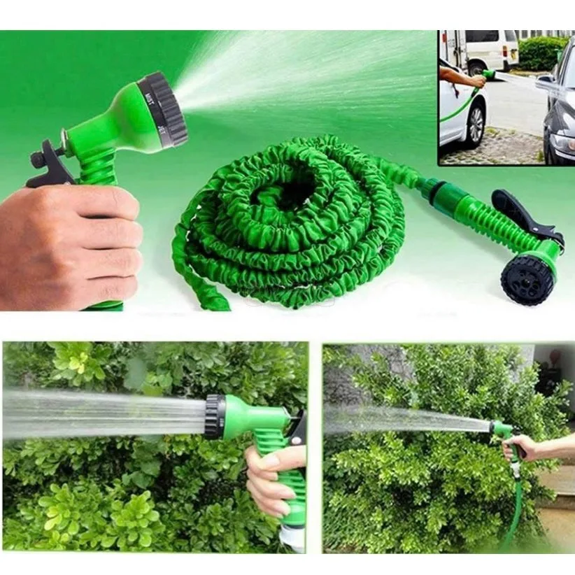 Expandable Garden Magic Hose Water Spray Pressure - 30 Meter Blue β photo 4