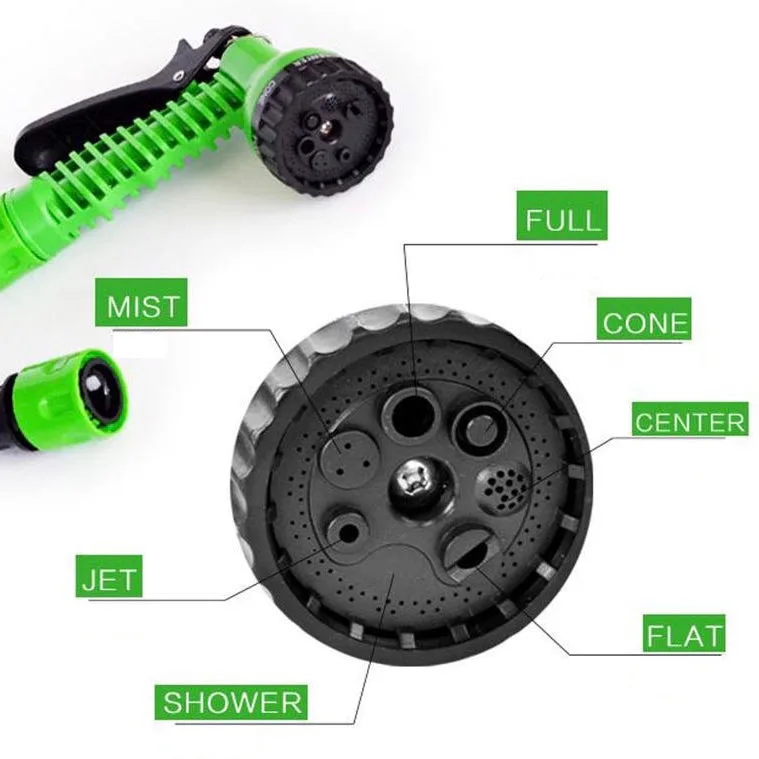 Expandable Garden Magic Hose Water Spray Pressure - 60 Meter Blue — photo 6