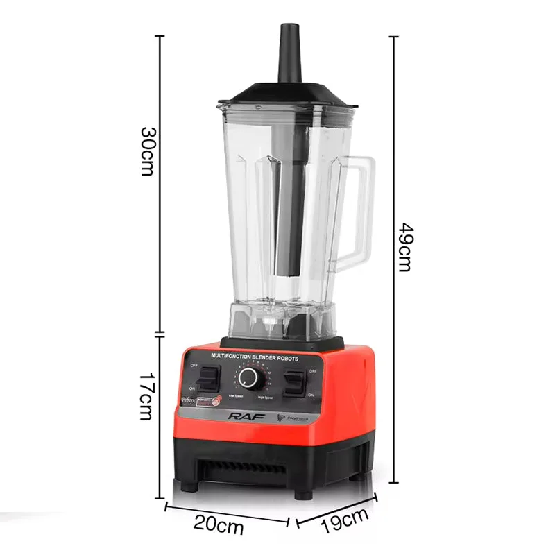 Raf Industrial Electric Blender 2 Litre 2400W Crush Ice - R2802 - white — photo 3