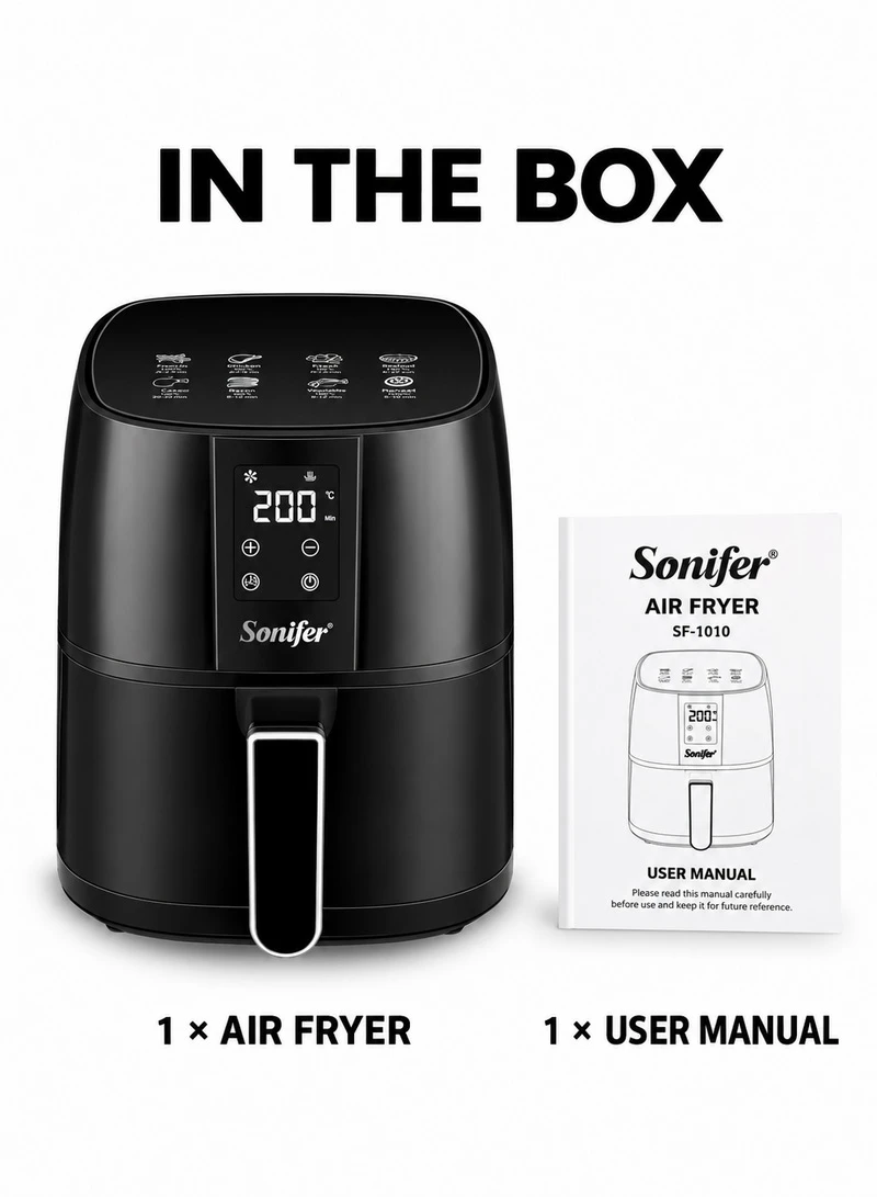 Electric Air Fryer 360-degree Hot Air Circulation with LCD Screen Panel β photo 8