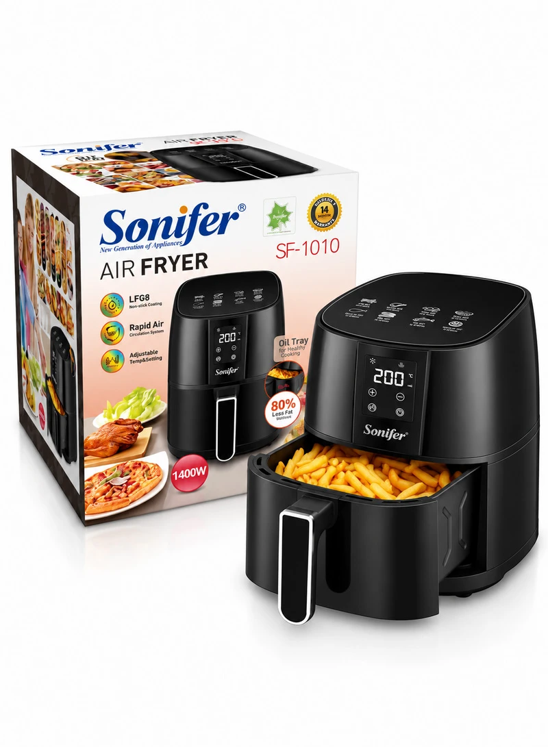 Electric Air Fryer 360-degree Hot Air Circulation with LCD Screen Panel β photo 9