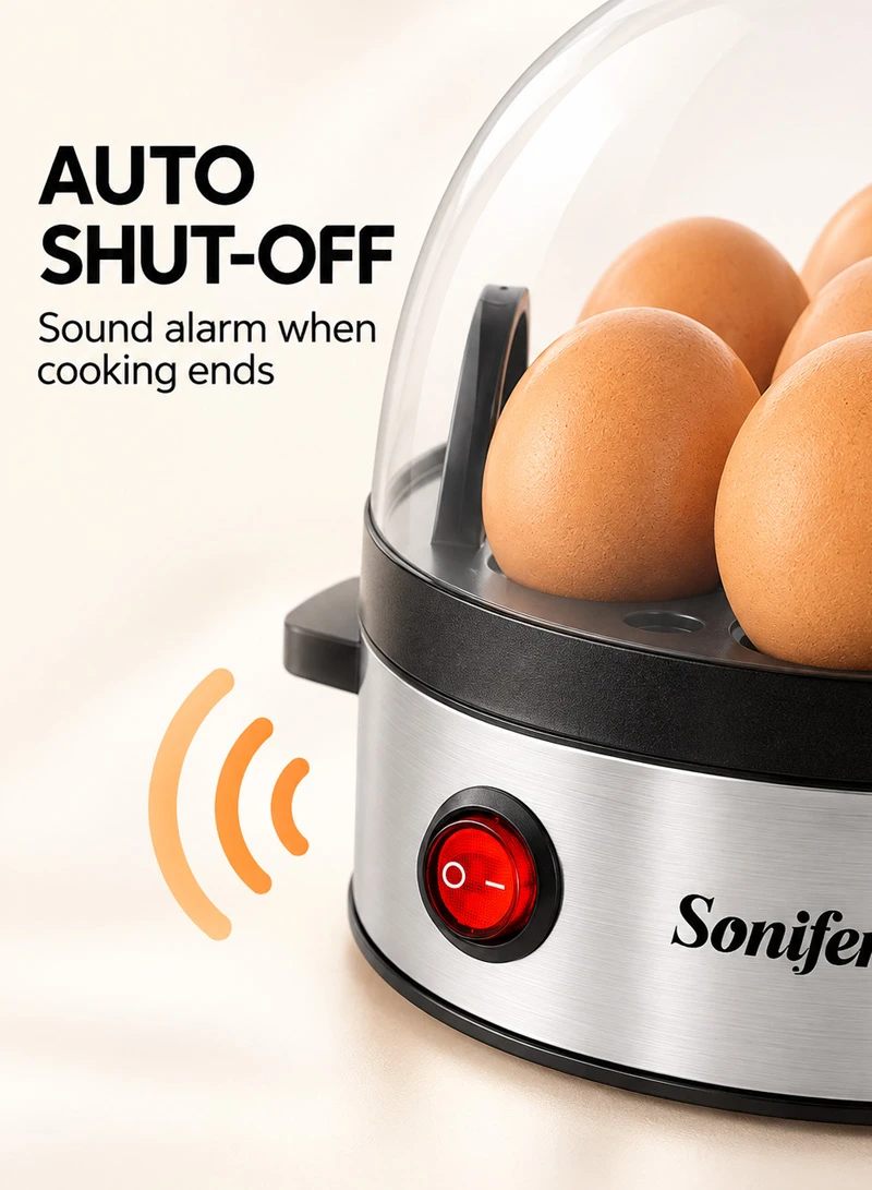 7-Egg Electric Egg Boiler & Steamer — photo 4