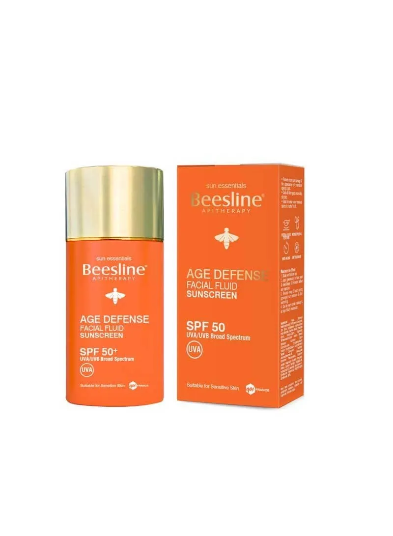 40ml Age Defense Facial Fluid Sunscreen SPF +50