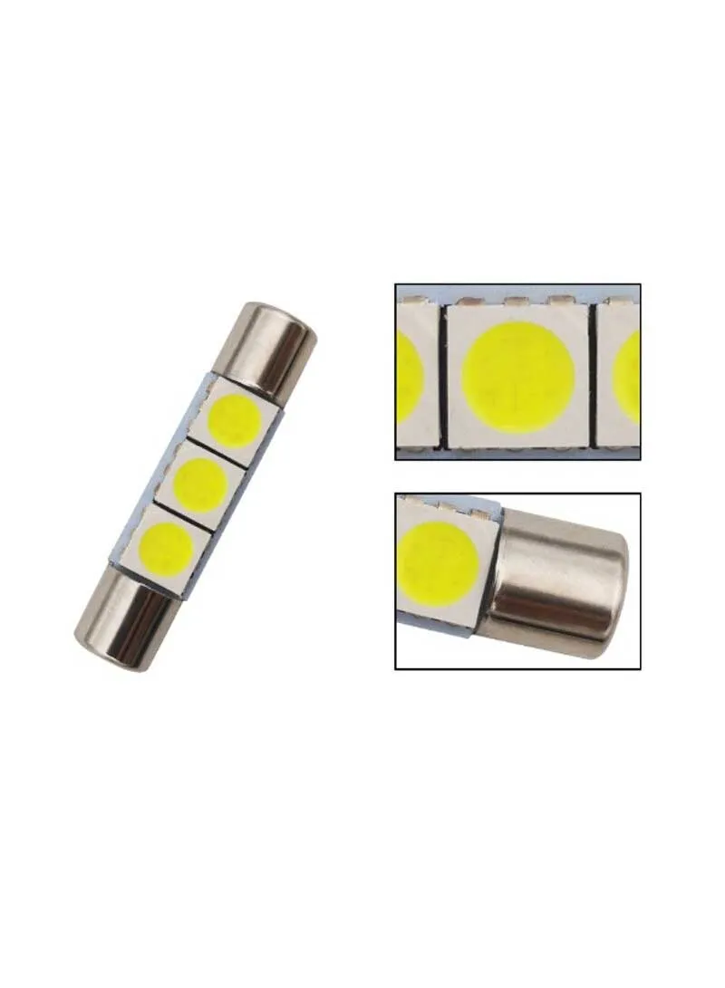 White LED 29mm Universal Car Interior LED Light Bulb β photo 2