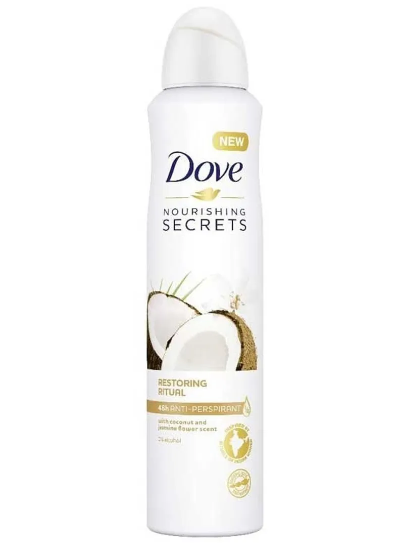 Nourishing Secrets Coconut & Jasmine Flower Deodorant for Women 250ml