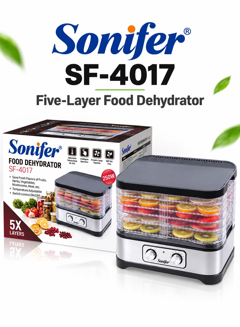 5-Layer Low Temperature Food Dehydrator Dryer With Trays — photo 9