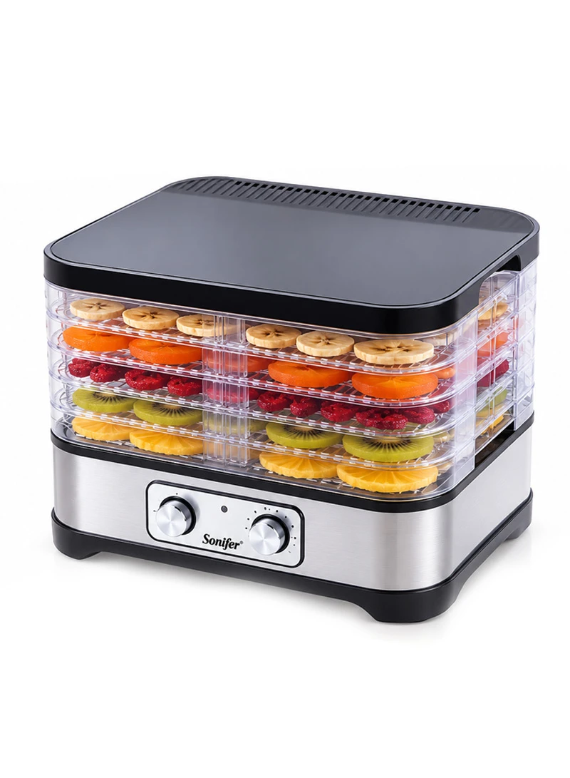 5-Layer Low Temperature Food Dehydrator Dryer With Trays