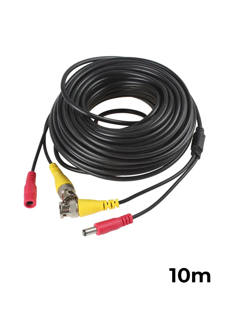 CCTV Cable With BNC & DC - 10m