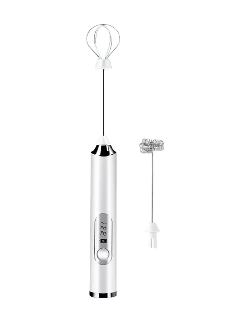 USB Rechargeable Automatic 1200mA Electric Handheld 3-Speed Foam Maker Food Frother & Whisker β photo 7