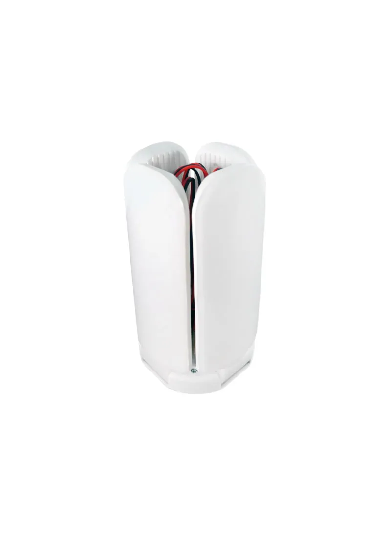 DC 12V 60W 64 LED 4-Blade White Light DC Portable Lamp With Wire & Clips — photo 3