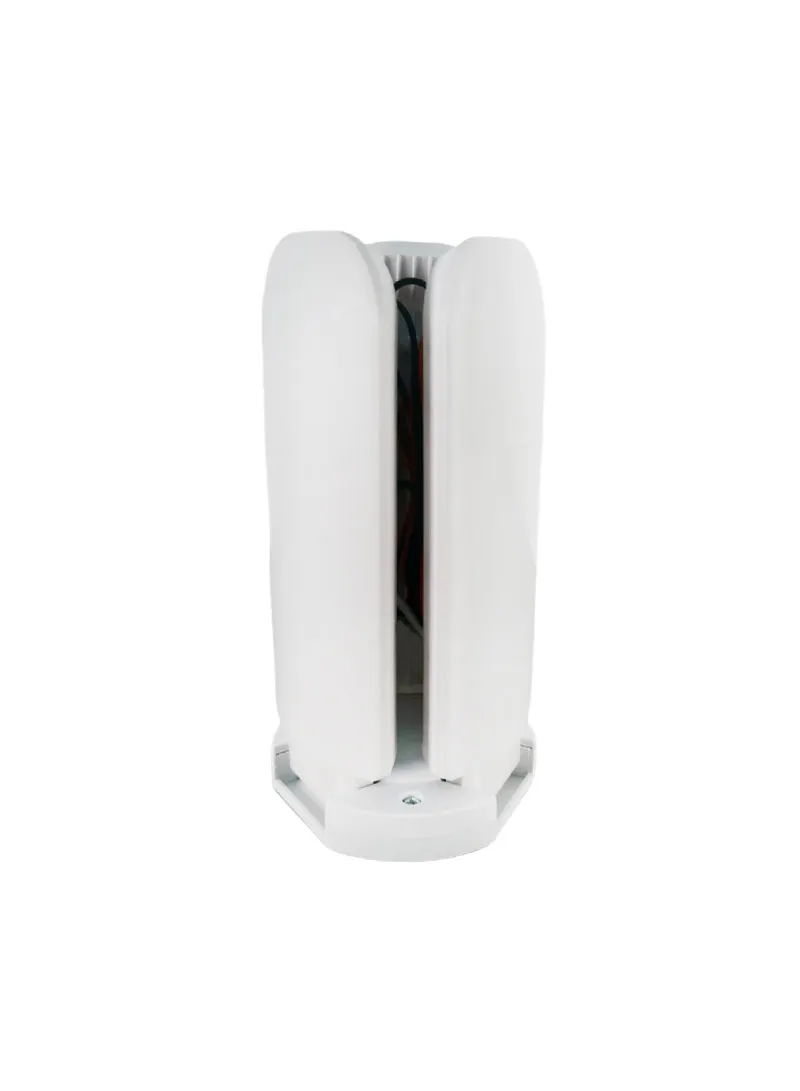 DC 12V 45W 3-Blade White Light DC Portable Lamp With Battery Clips β photo 4
